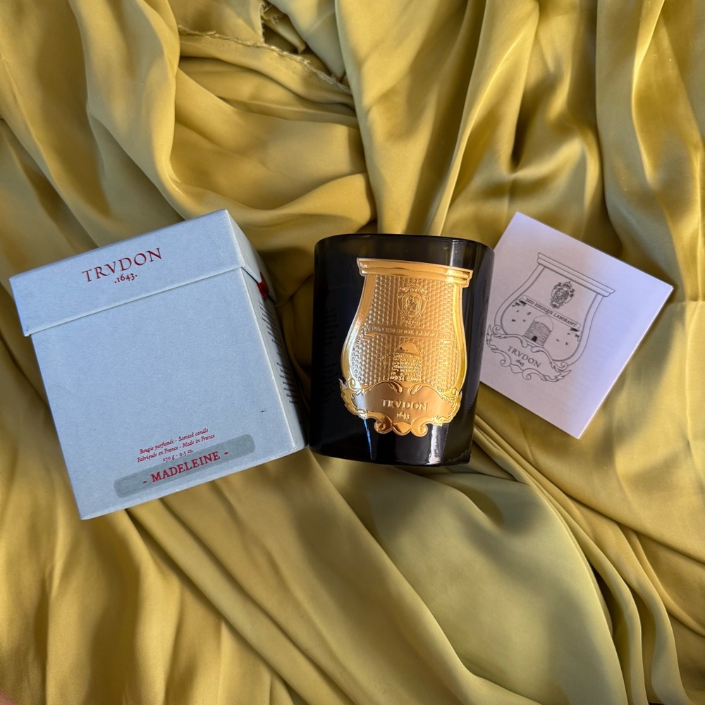 Empty CIRE TRUDON Madeline Classique Green Vessels 270g 9.5oz with Box & Art